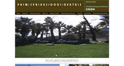 Desktop Screenshot of palmspringscoolrentals.com